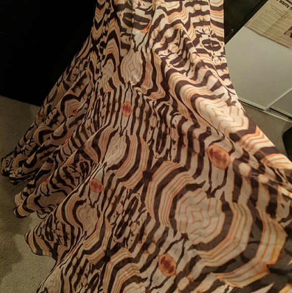 Moda international jungle print maxi skirt - Picture 6 of 7